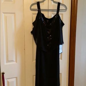 MSK Black Cocktail Dress